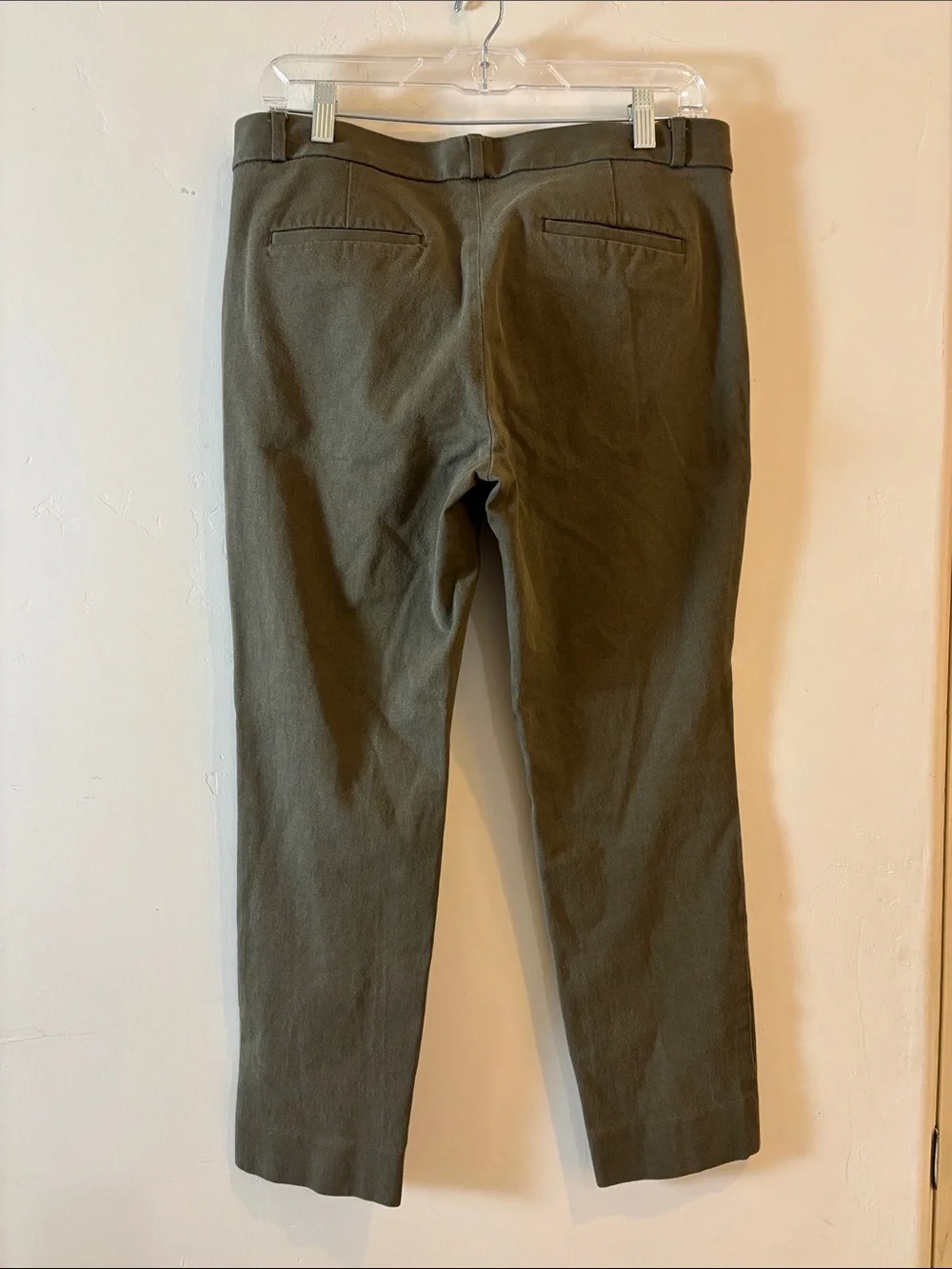 Banana Republic women’s  Sloan Dark Olive Dress Pants size 10
